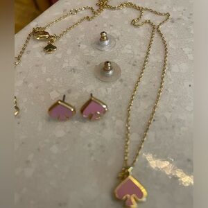 Kate Spade New York spade jewelry set